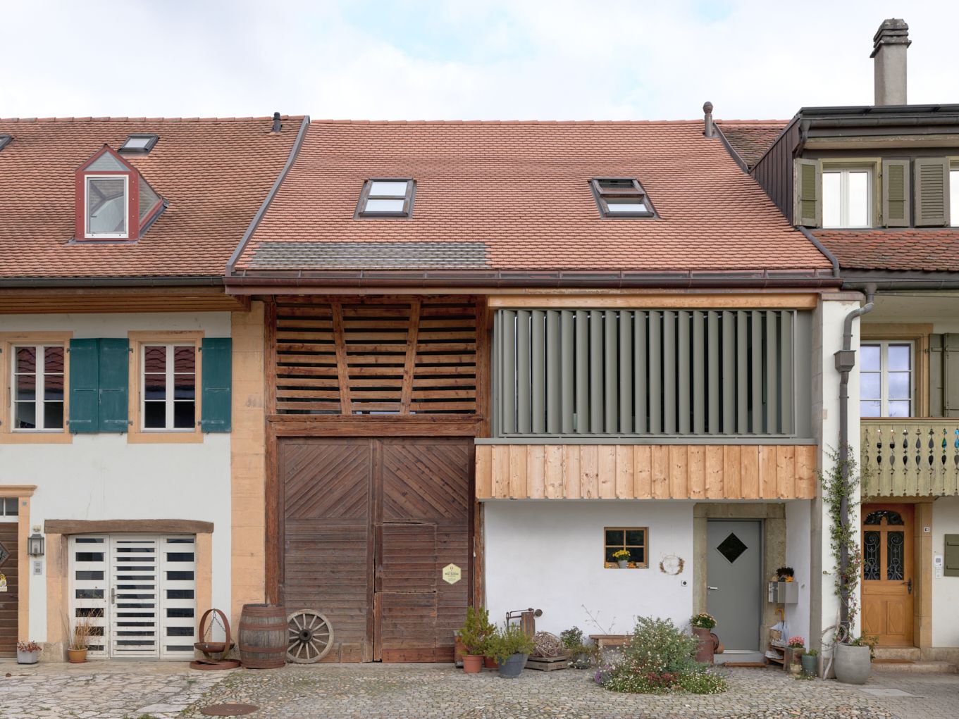 Réhabilitation d’une grange dans le Vully