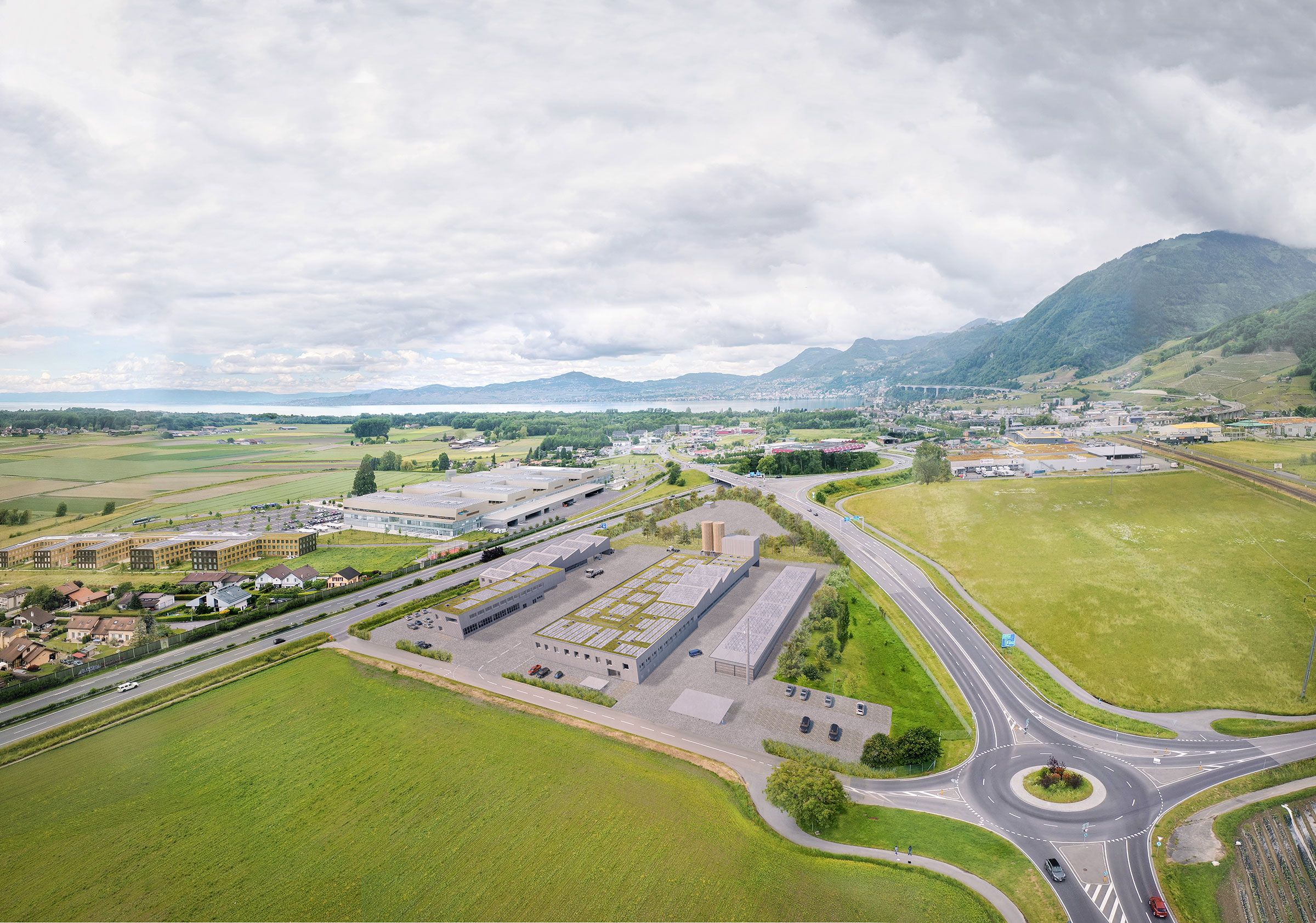 Transformation et agrandissement du centre d’entretien des routes de Rennaz