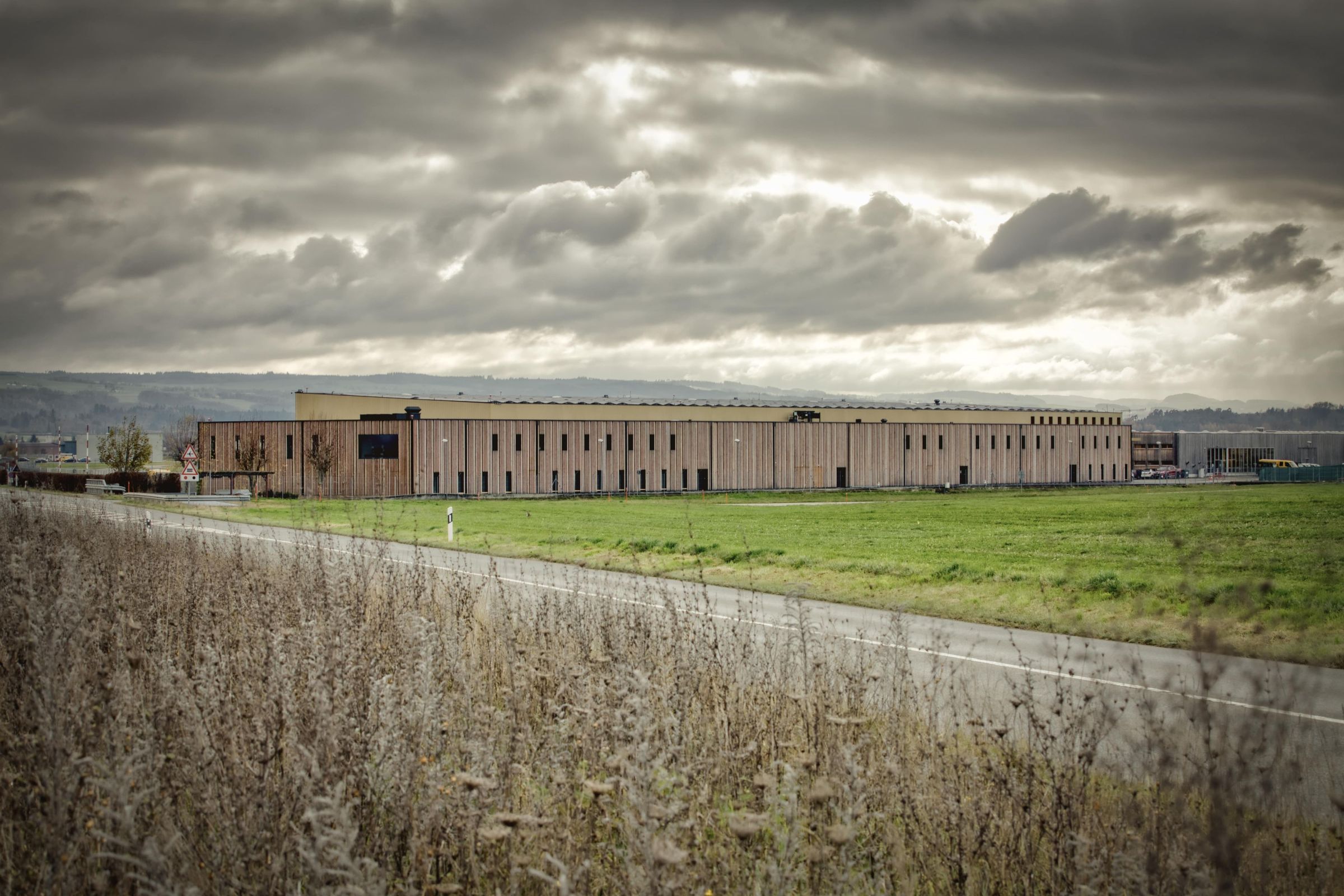 Halle d'entretien d'avions de combat à Payerne