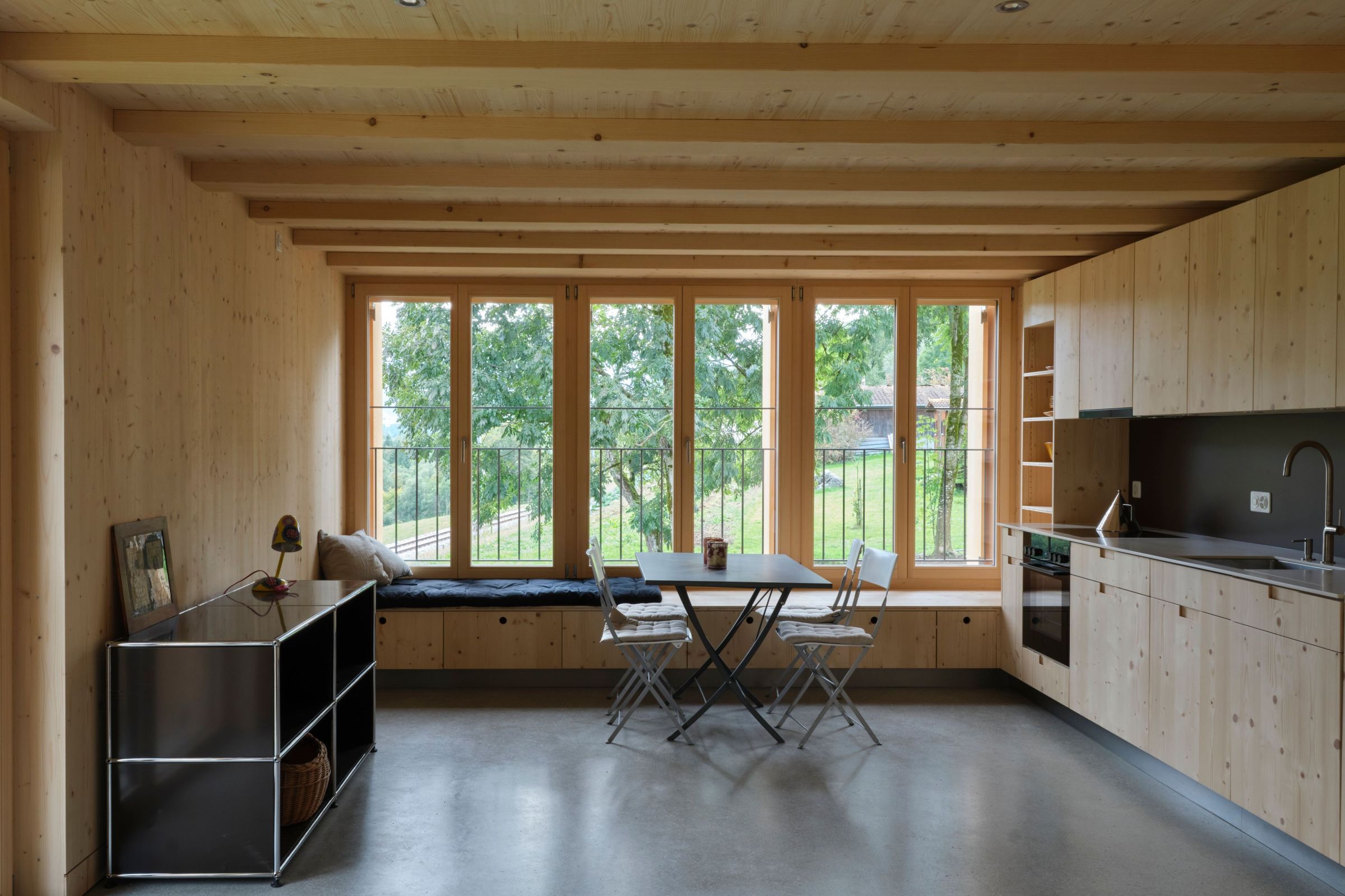 Réhabilitation d’une grange protégée en Gruyère