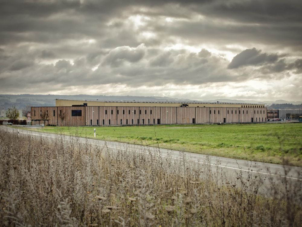 Halle d'entretien d'avions de combat à Payerne