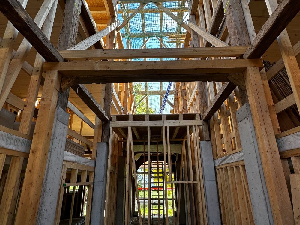 Rénovation d’une ferme au Crêt